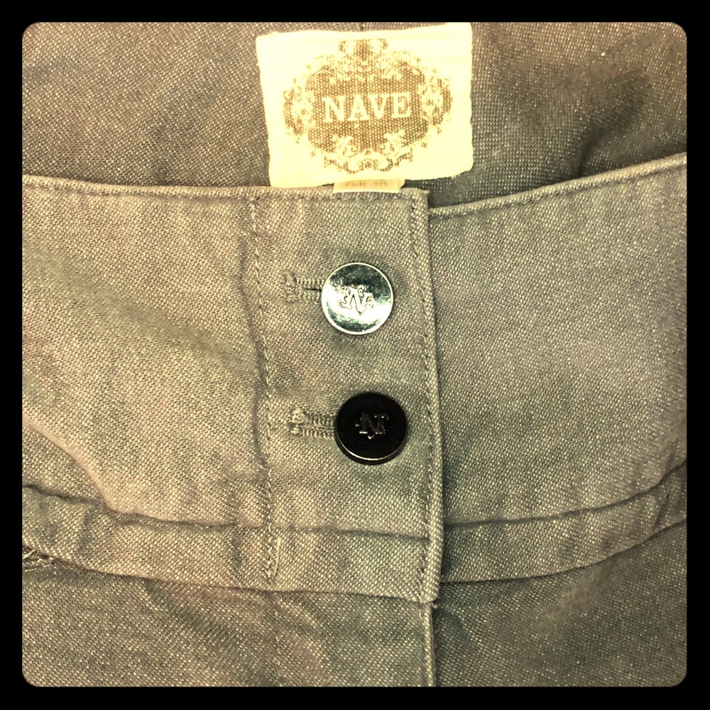 Nave Grey Skinny Riding-Style Jeans sz. 8